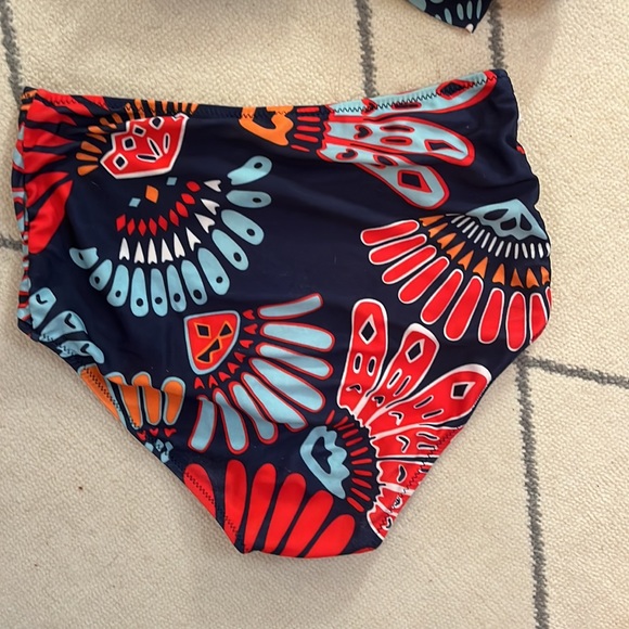 Colourful high waisted bikini - Picture 5 of 5
